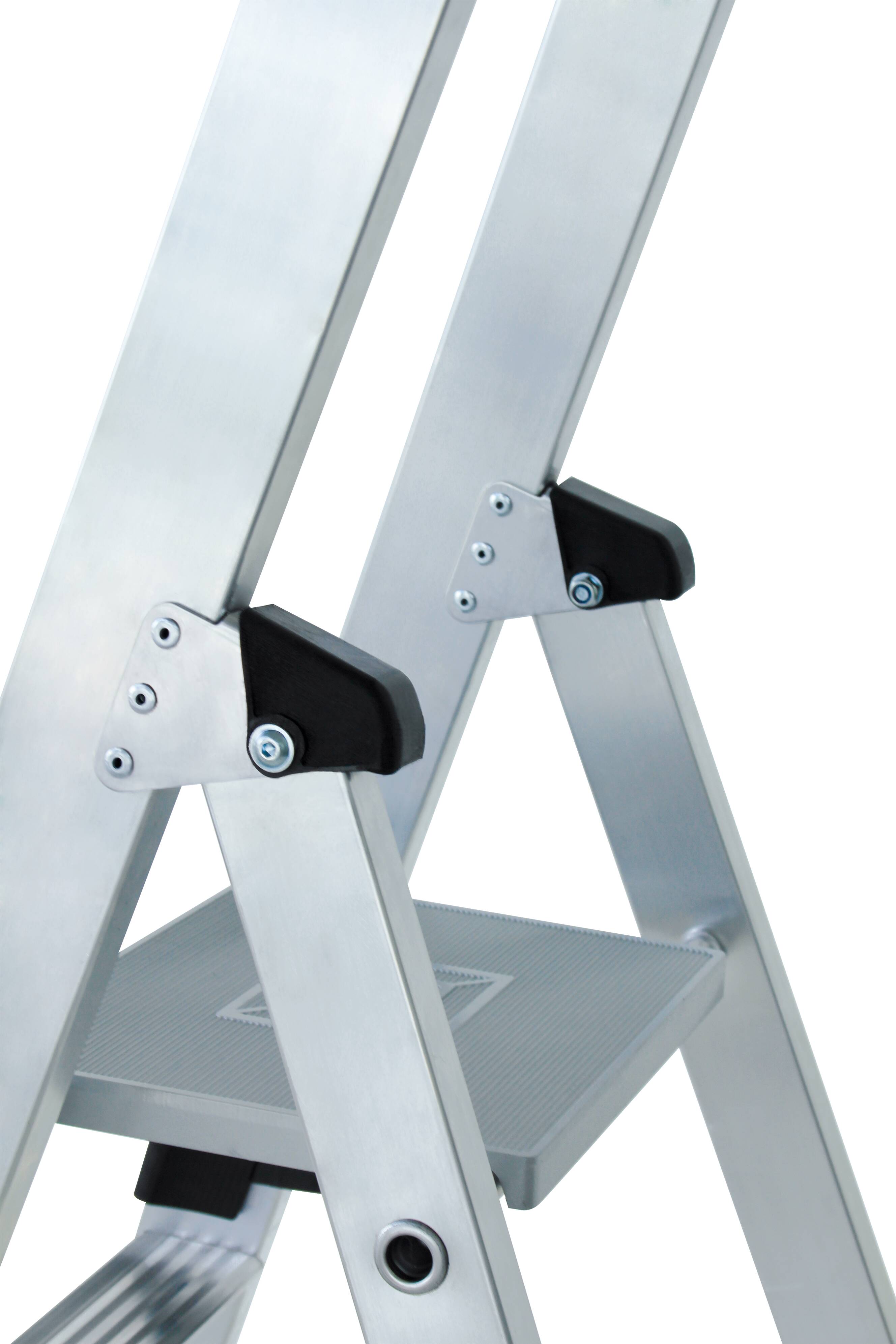 Günzburger Stufen-Stehleiter einseitig begehbar mit clip-step relax